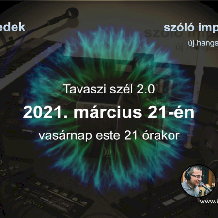 Tavaszi szél 2.0 -  Fülep Benedek stúdiókoncertje - online esemény