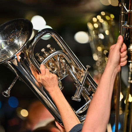 Térzene a Balatonföldvári Fúvószenekarral Balatonföldváron