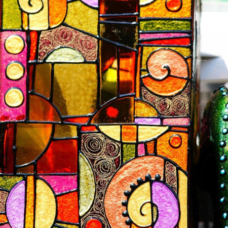 Thaiföldi álmok - üvegfestő kiállítás Balatonszemesen