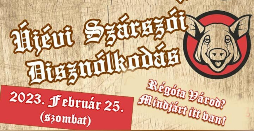 Újévi Szárszói Disznólkodás