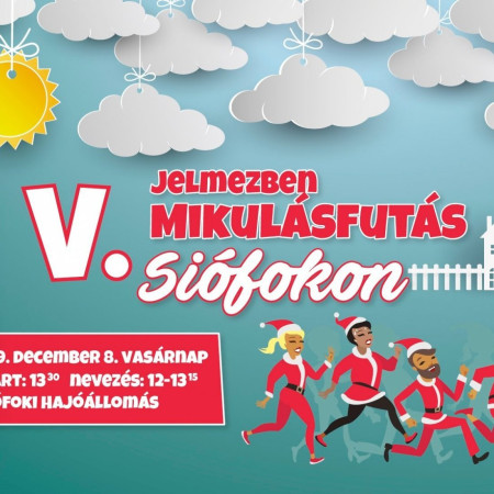 V. Mikulásfutás Siófokon