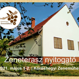 Zeneterasz nyitogató